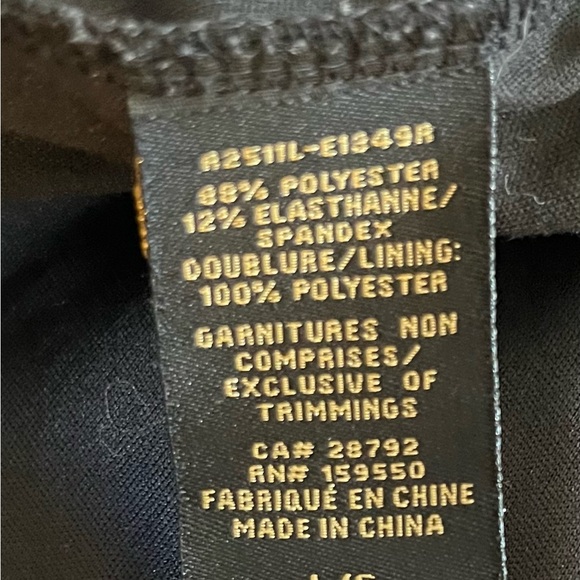 Renuar Elegant Black Skort (Sz L) - Picture 11 of 11